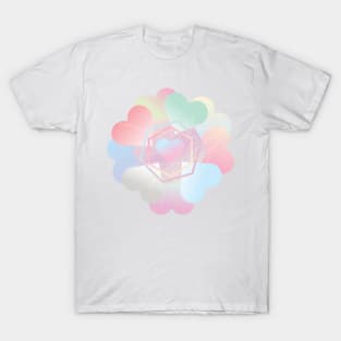 kawaii - in love - pink T-Shirt